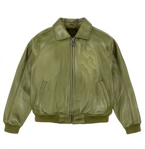 Men's Leather <b>Jacket</b> Korean Style Slim-Fit Fashionable Fleece-Lined Thickened Motorcycle <b>Jacket</b> for Spring Autumn Winter - Product Image 3