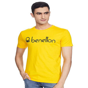 เสื้อเชิ้ตลำลองคอกลมแขนสั้นสำหรับผู้ชายเสื้อชายหาด100% แห้งเร็วระบายอากาศได้ดีสีพื้นฤดูร้อน - Product Image 1