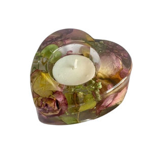 Handmade Eco-friendly Resin <b>Tea</b> <b>Light</b> Candle Holder Festive Christmas Home & Garden Decoration Gift - Product Image 3