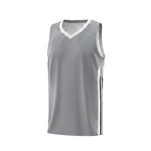 Camiseta de Baloncesto Unisex Verde con Cuello en V, Sin Mangas, Malla Transpirable, Corte Regular para Adultos, Color Sólido para Todas las Temporadas - Product Image 3