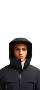 Veste softshell légère à capuche et fermeture éclair, grande taille, imperméable, respirante, unisexe, qualité supérieure - Product Image 5