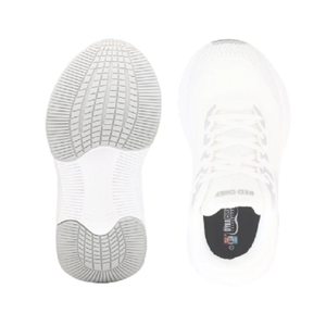 Baskets basses blanches à lacets pour hommes, chaussures de sport confortables, respirantes, idéales pour la course à pied - Product Image 6