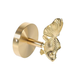 Brass <b>Hook</b> Hanger Wall Mounted Hangers Horse <b>Hook</b> Bathroom Towel <b>Hook</b> Double <b>Hooks</b> <b>Hanging</b> Clothes Sundries - Product Image 5