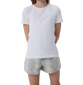 Shorts Casuales de Verano para Niñas, Cintura Alta Ajustable, Shorts Estampados para Niños con Bolsillos, Cómodos, Moda Infantil, 100% Algodón - Product Image 4