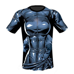 Camiseta de Pesca Personalizada de Manga Corta 100% Algodón, Impresión Serigráfica de Marca Privada, Transpirable, de Secado Rápido, Tallas Grandes - Product Image 2