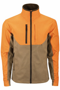 Veste coupe-vent sportive d'hiver pour homme, imperméable, respirante, à capuche, épaisse, avec logo personnalisé, idéale pour la course à pied et les activités sportives. - Product Image 5