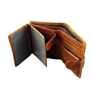 Carteras de Cuero para Hombre Más Vendidas al por Mayor, Carteras de Cuero Genuino Largas, Duraderas, de Lujo y a la Moda, de Alta Calidad - Product Image 5