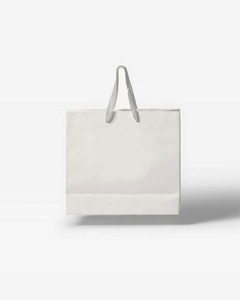 Sac cadeau finition naturelle pour emballage de détail haut de gamme, sac cadeau en papier à poignée robuste pour un transport fiable, sac cadeau élégant - Product Image 1