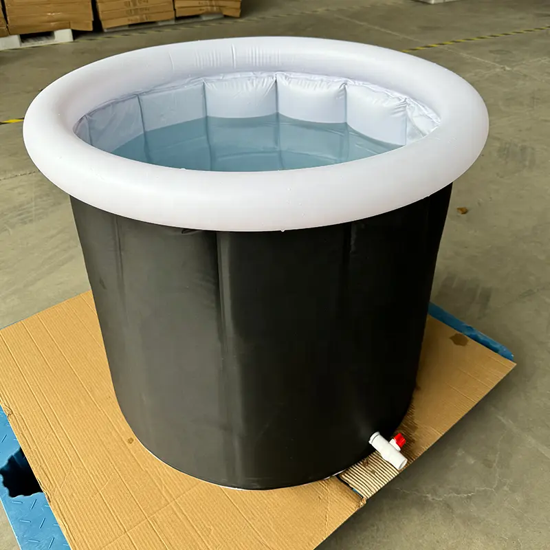 Trung quốc sản xuất Tùy chỉnh không có đứng Inflatable lạnh Plunge bồn tắm PVC di động Ice Bath cho vật lý trị liệu