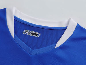 Vêtements de football en promotion, ensembles de football pour adultes, maillots de foot, uniformes d'entraînement pour hommes, vêtements de sport en polyester, manches courtes - Product Image 3