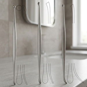 Juego de instrumentos quirúrgicos Penfield Dura Dissector, manual, certificado CE Clase I, para uso en quirófanos - Product Image 2