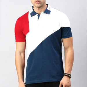 Camiseta Polo de Algodón de Primera Calidad, Cómoda, de Manga Corta, Color Rojo, Corte Regular, Ligera, Transpirable, Informal, a la Moda - Product Image 1