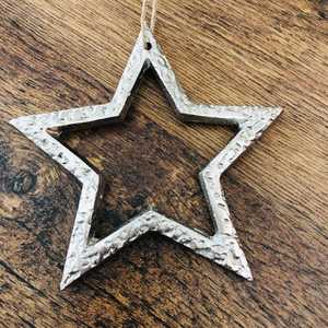 Metal Star Hanging Ornament Modern Handmade Multi-piece <b>Decor</b> <b>Christmas</b> Tree Golden Wall Art <b>Christmas</b> Holiday Wall <b>Decor</b> - Product Image 1
