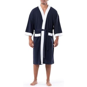 Luxury <b>Men</b> <b>Bathrobes</b> Terry <b>Toweling</b> Cotton Robe For Hotel Home Use Wholesale Supplier <b>Men</b> <b>Bathrobe</b> Quick Dry Bath Robes - Product Image 4