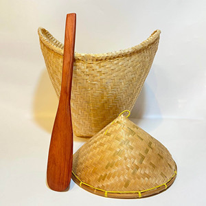 Premium bamboo rice <b>steamer</b> best price handmade egg bun dimsum steaming basket from factory - Product Image 4
