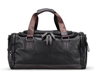 Sac de voyage et de sport en nylon Oxford personnalisé pour la vente en gros, à bas prix, avec impressions personnalisées, sac de sport fourre-tout souriant - Product Image 1