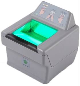 Escáner de Huellas Dactilares Biométrico Inalámbrico Portátil Dactyscan84c Reacondicionado, Sensor Óptico USB, Dispositivo de Registro de Diez Huellas - Product Image 2