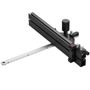 Goniometro di precisione in lega di alluminio 3/4FT X 3/8FT per sega da banco, 18 gradi, 15 angoli, parte per macchinari per la lavorazione del legno - Product Image 4
