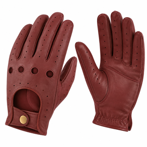 Gants en cuir pleine fleur résistants à l'usure et antidérapants pour cyclisme, pêche et conduite de chariot élévateur – Vente en gros - Product Image 1