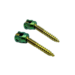 Tornillo Pedicular de Aleación de Titanio a Precio de Fábrica, Tornillo de Reducción Monoaxial y Poliaxial para Cirugía Lumbar Espinal - Product Image 2