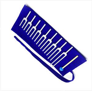 9 Diapasones de Acero 174Hz-963Hz Reutilizables, Martillo Médico Quirúrgico, Bolsa de Terciopelo - Product Image 1