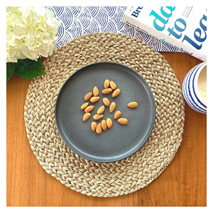 Round Jute Placemats Eco friendly products Made in India Placemat <b>Table</b> Decoration Wholesale Sea Grass Placemats Wicker Mats - Product Image 4