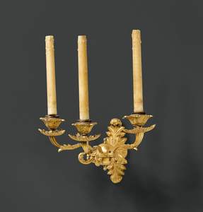 โคมไฟติดผนังทองเหลืองโบราณสไตล์คลาสสิคสำหรับห้องนอน ห้องนั่งเล่น โรงแรม ตกแต่งบ้าน - Product Image 1