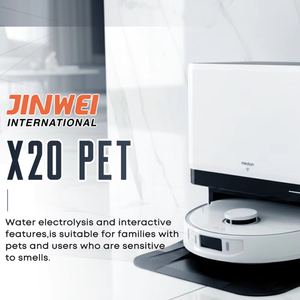 Robot aspirador X20PET con navegación láser LDS y filtro HEPA H13, diseñado para la limpieza de pelo de mascotas en hogares con mascotas sensibles a los olores. - Product Image 2