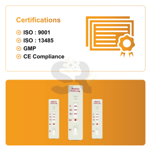 Kit de <span class=keywords><strong>test</strong></span> rapide professionnel pour le dépistage de l'antigène du paludisme <span class=keywords><strong>PF</strong></span> <span class=keywords><strong>PV</strong></span>, <span class=keywords><strong>diagnostic</strong></span> de double espèce Plasmodium Falciparum et Vivax - Product Image 2