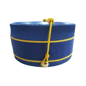 Gorra Ceremonial Azul Premium con Bordado de Lingotes de Oro, Cruz de Honor de los Caballeros de York y Corona - Product Image 2