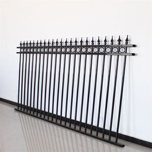 Panneaux de clôture en fer forgé modernes : Clôtures métalliques décoratives personnalisées pour une sécurité supérieure, une durabilité accrue et un extérieur élégant - Product Image 4