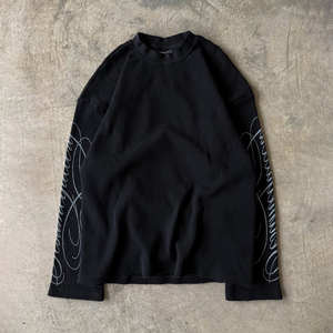 Camiseta Térmica de Manga Larga para Hombre, Ecológica, Tejido Waffle, 320 GSM, Impresión DTG, Diseño Gráfico Frontal, Corte Holgado - Product Image 4