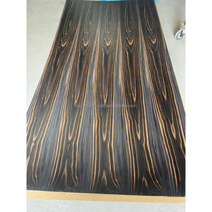 Contrachapado Decorativo IRODORITAI de Cedro Negro Teñido, Tablero de Contrachapado Enchapado con Revestimiento de Uretano, Diseño Japonés a Rayas y Cuadros para Sala de Estar - Product Image 2