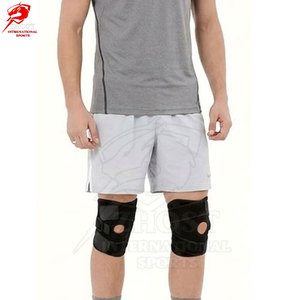 Sangles de genou robustes, conception de compression de qualité supérieure, support flexible, matériau doux et confortable pour la musculation, les squats et le fitness - Product Image 4