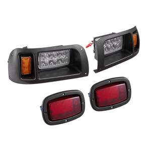 Kit de luces traseras para faros delanteros LED para modelos EZGO TXT de 12 voltios 1996-2013 para carros de golf - Product Image 1
