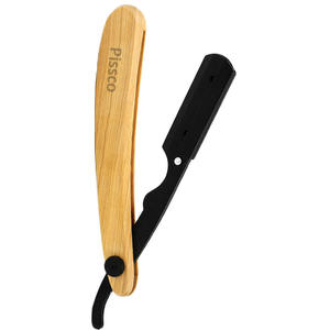 Folding <b>Razor</b> Stainless Steel Barber <b>Straight</b> <b>Edge</b> <b>Razor</b> Shaving Knife Stainless Steel Folding - Product Image 2