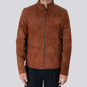 Freddie <b>Men</b>’s Brown Vinatge <b>Leather</b> <b>Jacket</b> - <b>Jacket</b> Brown - Product Image 1