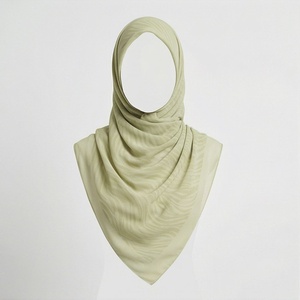 Hijab en voile de coton pour femmes musulmanes, motif léopard, série de couleurs personnalisées, très vendu, doux, respirant, couvre-chef de qualité supérieure pour un usage quotidien - Product Image 1