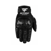 Guantes de Motocicleta Genuinos para Hombre, Guantes de Carreras para Moto, Guantes de Protección para Motocicleta de Invierno para Adultos