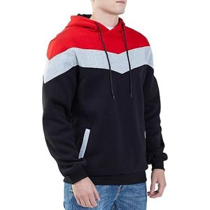 Sudadera con capucha para hombre al por mayor con cremallera, logotipo personalizado OEM, sudaderas tipo pullover, proveedor de sudaderas de algodón polar de alta densidad - Product Image 4
