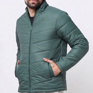 Chaqueta Acolchada Personalizada OEM para Hombre, Chaqueta de Invierno Térmica Acolchada, Ropa Exterior Informal Resistente al Agua para Hombre - Product Image 6