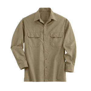 Chemise ignifuge respirante à manches longues, coupe ajustée, en coton léger, pour homme - Confort toute la journée, personnalisable avec votre marque - Product Image 6