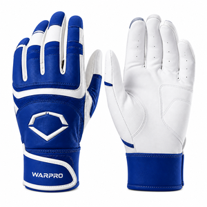 Wholesale Custom Logo Baseball Batting Gloves Men Leather Non-Slip Grip Right-Hand Adult Breathable Soft Professional Sports - Product Image 5