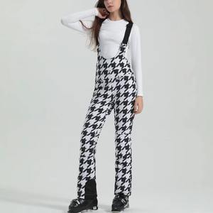 Pantalon de ski unisexe personnalisé pour l'extérieur - Tex 10 000 mm imperméable, respirant, anti-UV, isolé, coupe-vent, fermeture élastique, taille plus - Product Image 5