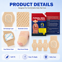 Patchs hydrogel respirants pour soins des ongles, autocollants hydratants pour la protection des ongles, fabricant OEM ODM