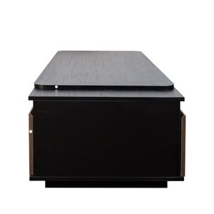 Tavolino da Caffè in Legno a Lunghezza Regolabile con 2 Cassetti Contenitori, Design Rettangolare Grande Estensibile per Soggiorno - Product Image 6