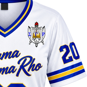 Camiseta de Fútbol Femenina Sigma Gamma Rho SGRho, Camiseta Deportiva Personalizada de la Hermandad Griega, Uniforme Deportivo Personalizado para Equipos - Product Image 5