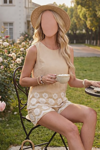 Women Casual Lounge Wear <b>Set</b> Summer Comfortable Two Piece Short Sleeve Outfit - Product Image 5