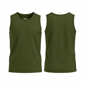 Camiseta Deportiva sin Mangas para Hombre, Cuello Redondo, Secado Rápido, Transpirable, Ligera, de Poliéster, Ajuste Atlético, para Gimnasio y Running - Product Image 2