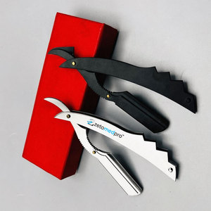 มีดโกนหนวดสแตนเลสแบบตรง ดีไซน์ใหม่ พร้อมกล่องบรรจุภัณฑ์รักษ์โลก สำหรับโกนขนตามร่างกาย รับออกแบบโลโก้ตามสั่งอย่างมืออาชีพ - Product Image 6